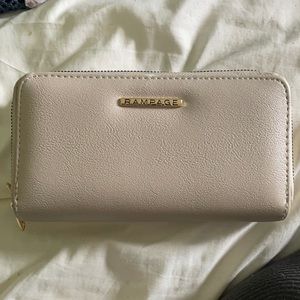 Cream colored wallet